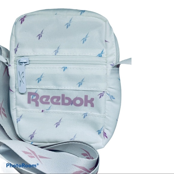 NWOT REEBOK Women's Pink and White Mini Crossbody - Picture 3 of 9